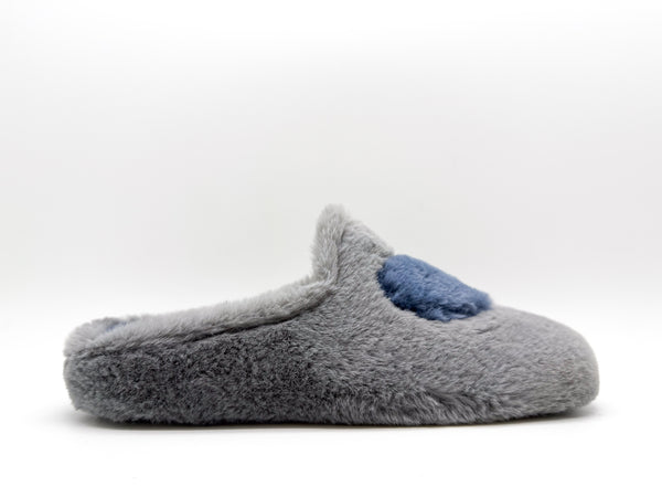 Nat 2 Thies Thies 1856 ® Rec Heart Slipper Grey Love