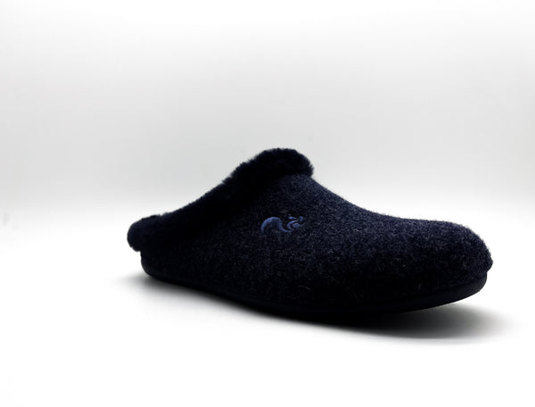 Nat 2 Thies Thies 1856 ® Rec Soft Slipper Dark Navy