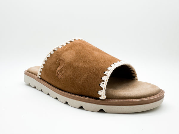 Nat 2 Thies Thies 1856 ® Rec Soft Woven Slide Tobacco