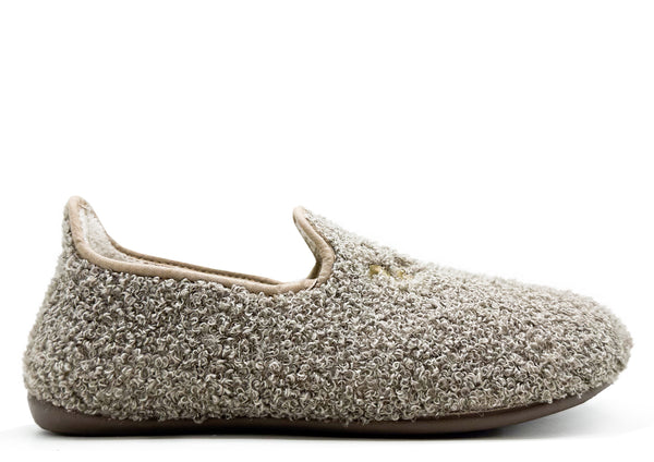 nat 2 thies thies 1856 ® Rec Teddy Closed Slipper truffle
