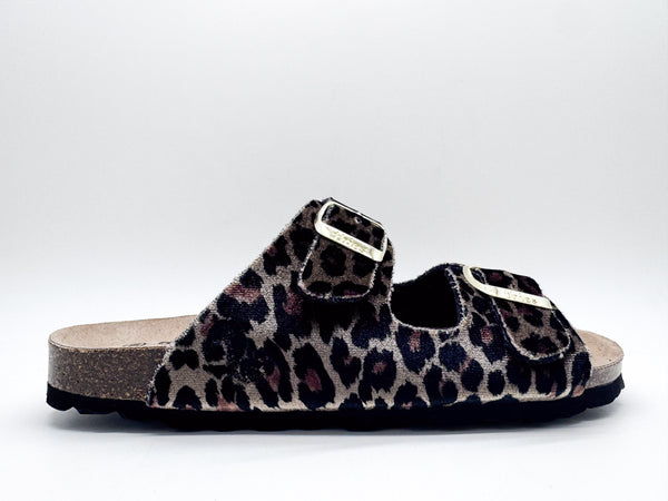 Nat 2 Thies Thies 1856 ® Rec Velvet Leo Sandal Beige Leo