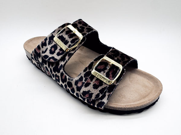 Nat 2 Thies Thies 1856 ® Rec Velvet Leo Sandal Beige Leo