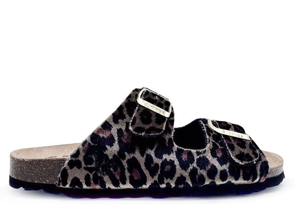 nat 2 thies thies 1856 ® Rec Velvet Leo Sandal beige leo