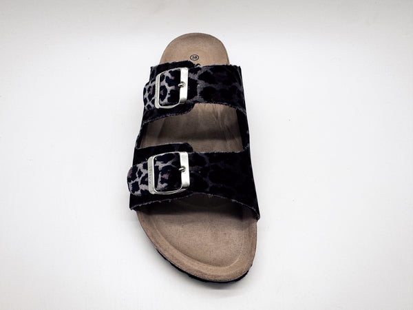 Nat 2 Thies Thies 1856 ® Rec Velvet Leo Sandal Grey Leo