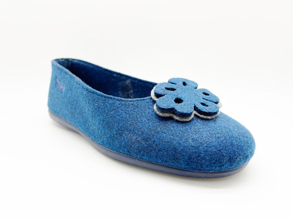 Nat 2 Thies Thies 1856 ® Recycled PET Ballerina Vegan Navy