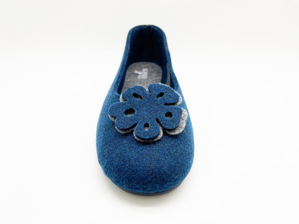 Nat 2 Thies Thies 1856 ® Recycled PET Ballerina Vegan Navy