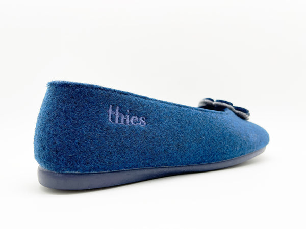 Nat 2 Thies Thies 1856 ® Recycled PET Ballerina Vegan Navy