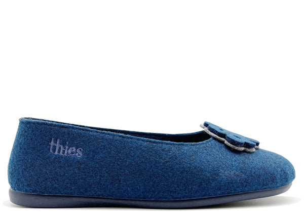nat 2 thies thies 1856 ® Recycled PET Ballerina vegan navy