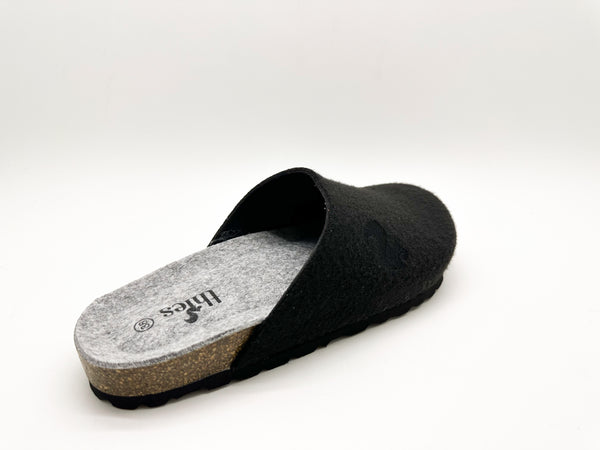 Nat 2 Thies Thies 1856 ® Recycled PET Bio Clog Black