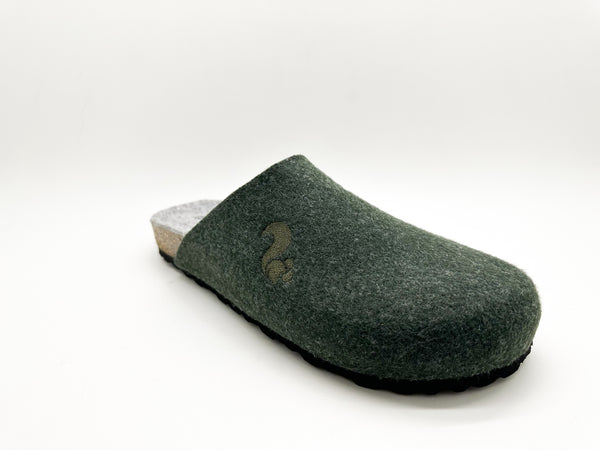 Nat 2 Thies Thies 1856 ® Recycled PET Bio Clog Moss Green