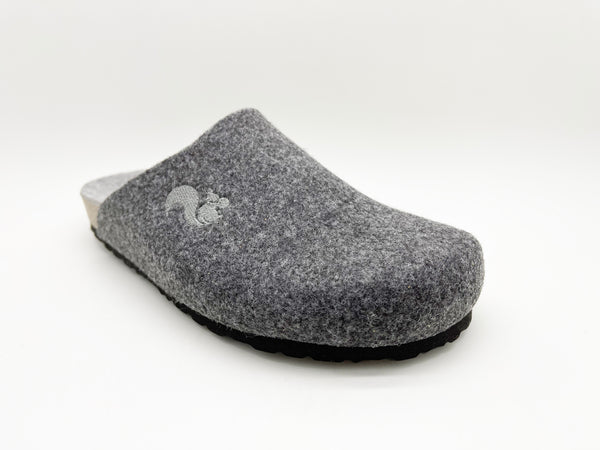 Nat 2 Thies Thies 1856 ® Recycled PET Bio Clog Vegan Anthracite