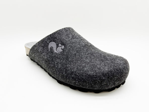 Nat 2 Thies Thies 1856 ® Recycled PET Bio Clog Vegan Anthracite Mint