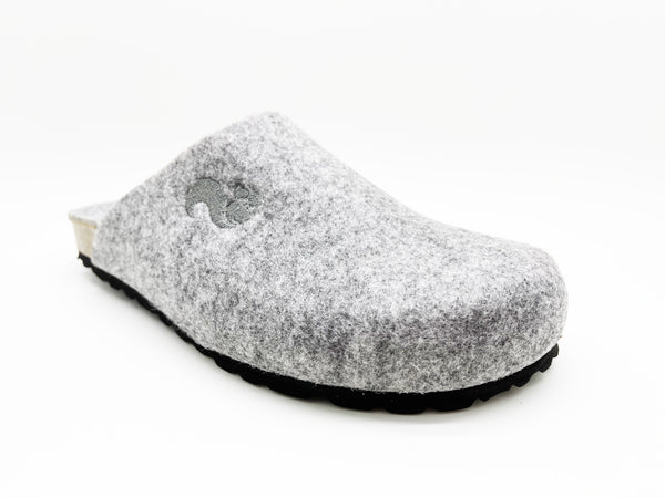 Nat 2 Thies Thies 1856 ® Recycled PET Bio Clog Vegan Light Grey Rose