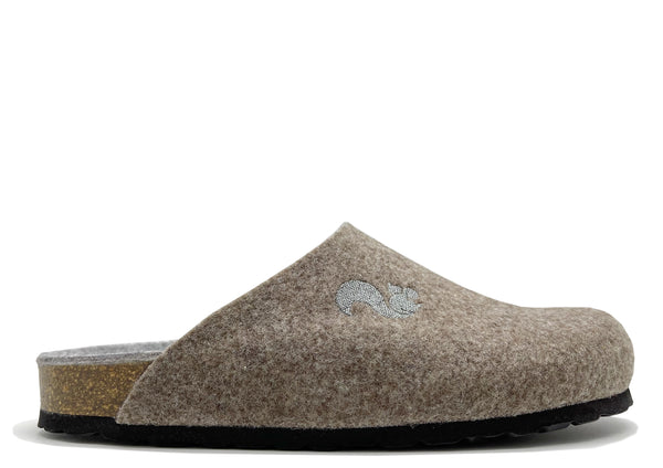 nat 2 thies thies 1856 ® Recycled PET Bio Clog vegan light brown marron