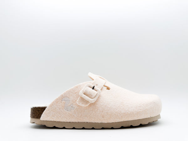 Nat 2 Thies Thies 1856 ® Recycled PET Buckle Clog Off White