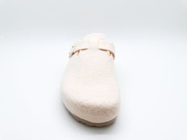 Nat 2 Thies Thies 1856 ® Recycled PET Buckle Clog Off White