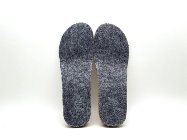 nat 2 thies thies 1856 ® Recycled PET Slipper Insoles vegan grey