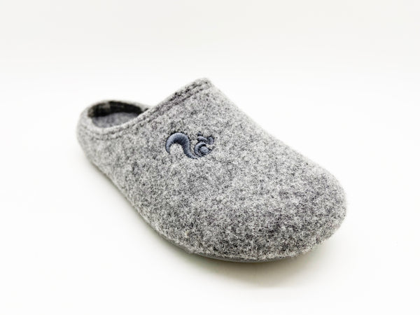 Nat 2 Thies Thies 1856 ® Recycled PET Slipper Kids Vegan Light Grey