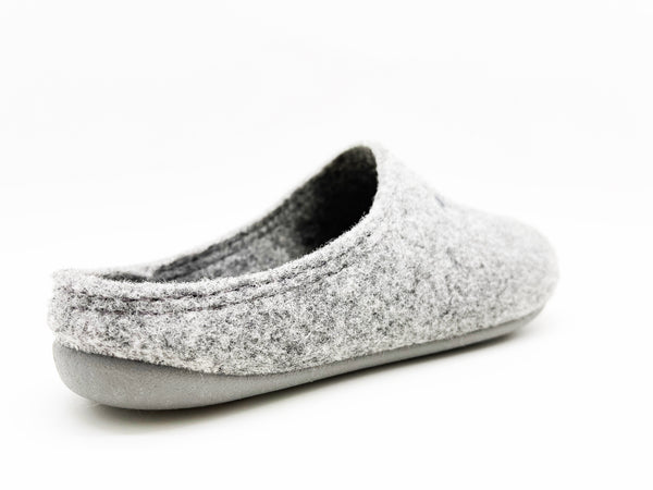 Nat 2 Thies Thies 1856 ® Recycled PET Slipper Kids Vegan Light Grey
