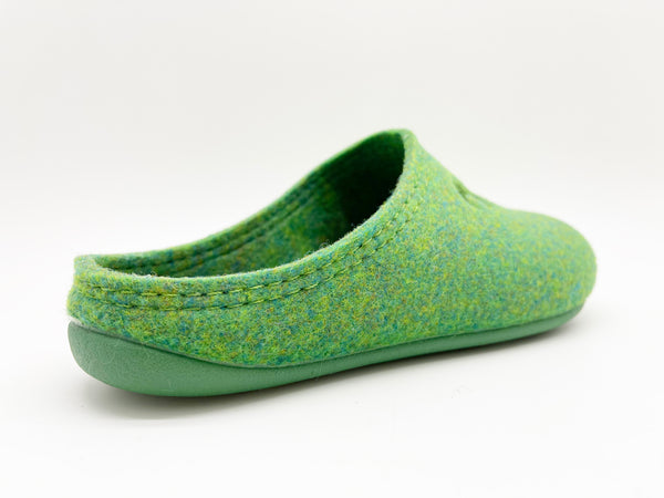 Nat 2 Thies Thies 1856 ® Recycled PET Slipper Kids Vegan Verde Green