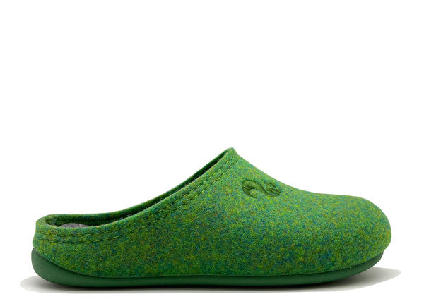 nat 2 thies thies 1856 ® Recycled PET Slipper Kids vegan verde green