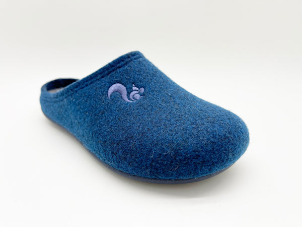 Nat 2 Thies Thies 1856 ® Recycled PET Slipper Kids Vegan Navy Marino