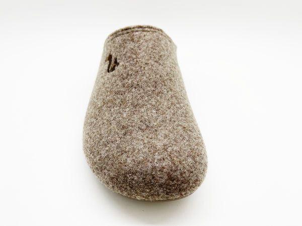 Nat 2 Thies Thies 1856 ® Recycled PET Slipper Vegan Beige Marron