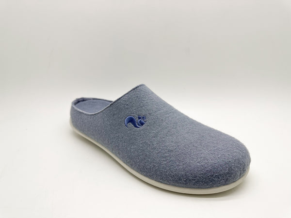 Nat 2 Thies Thies 1856 ® Recycled PET Slipper Vegan Blue Fog
