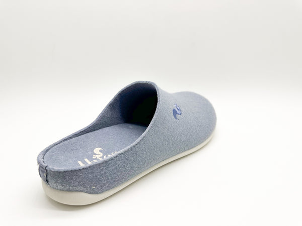 Nat 2 Thies Thies 1856 ® Recycled PET Slipper Vegan Blue Fog