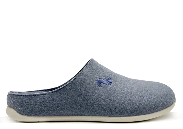 nat 2 thies thies 1856 ® Recycled PET Slipper vegan blue fog