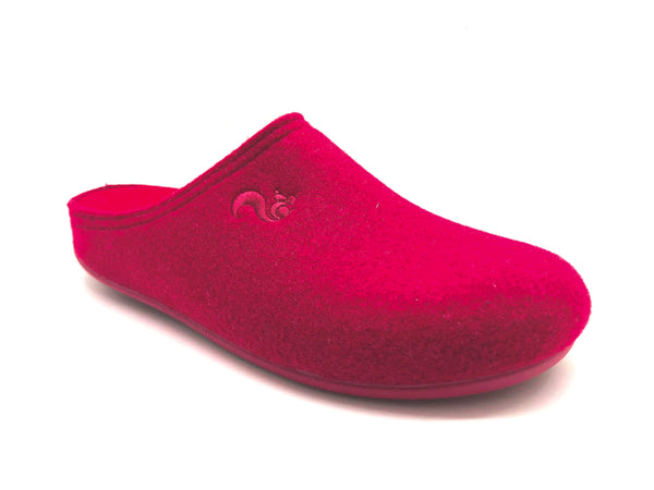 Nat 2 Thies Thies 1856 ® Recycled PET Slipper Vegan Bordeaux