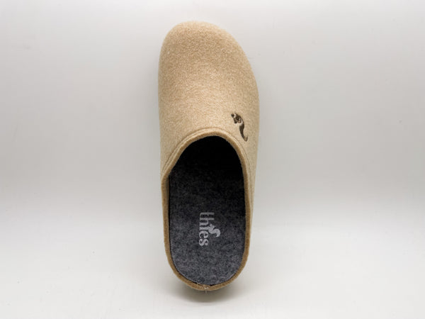 Nat 2 Thies Thies 1856 ® Recycled PET Slipper Vegan Camel