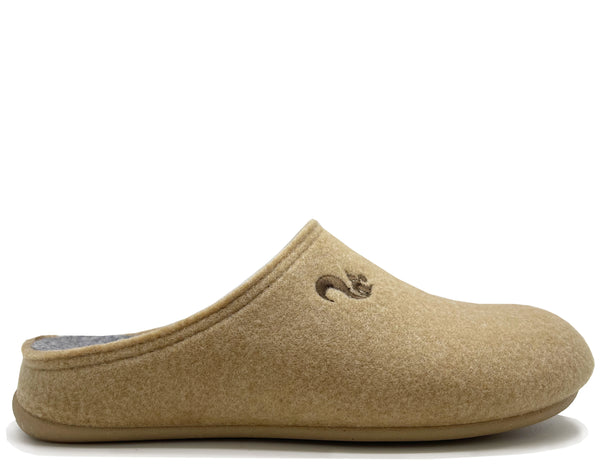 nat 2 thies thies 1856 ® Recycled PET Slipper vegan camel