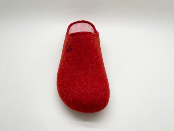 Nat 2 Thies Thies 1856 ® Recycled PET Slipper Vegan Cherry