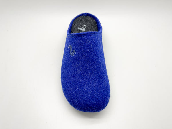 Nat 2 Thies Thies 1856 ® Recycled PET Slipper Vegan Cobalt