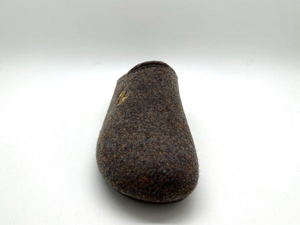 Nat 2 Thies Thies 1856 ® Recycled PET Slipper Vegan Dark Brown