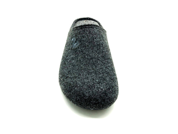 Nat 2 Thies Thies 1856 ® Recycled PET Slipper Vegan Dark Grey