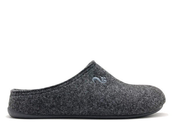nat 2 thies thies 1856 ® Recycled PET Slipper vegan dark grey