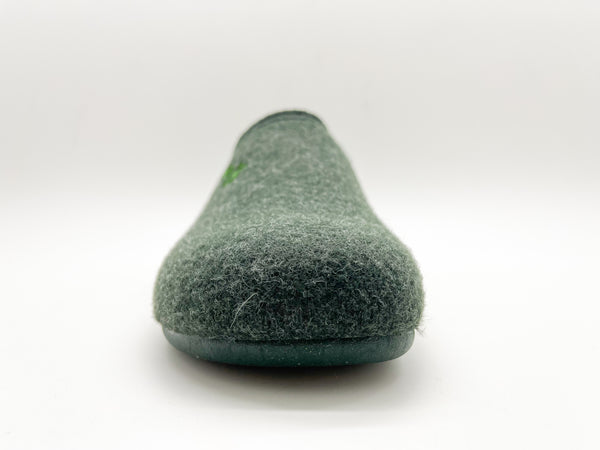 Nat 2 Thies Thies 1856 ® Recycled PET Slipper Vegan Forest Green
