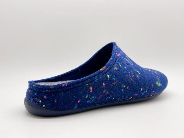 Nat 2 Thies Thies 1856 ® Recycled PET Slipper Vegan LED Navy