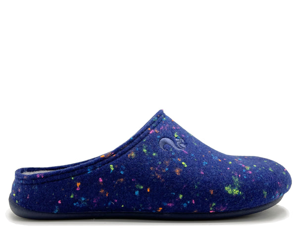 nat 2 thies thies 1856 ® Recycled PET Slipper vegan LED navy