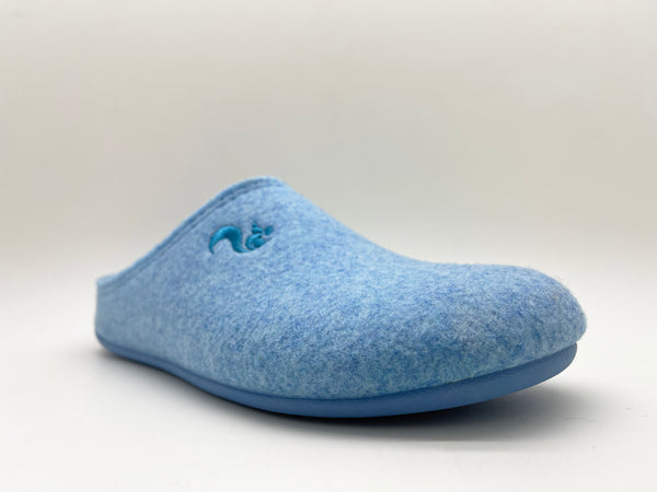 Nat 2 Thies Thies 1856 ® Recycled PET Slipper Vegan Light Blue