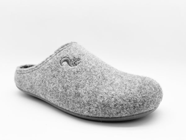 Nat 2 Thies Thies 1856 ® Recycled PET Slipper Vegan Light Grey