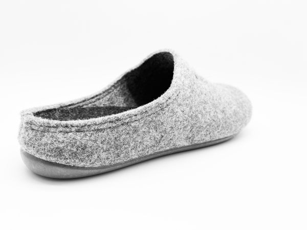 Nat 2 Thies Thies 1856 ® Recycled PET Slipper Vegan Light Grey