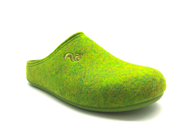 Nat 2 Thies Thies 1856 ® Recycled PET Slipper Vegan Pistachio Green