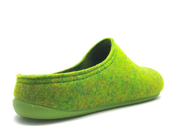 Nat 2 Thies Thies 1856 ® Recycled PET Slipper Vegan Pistachio Green