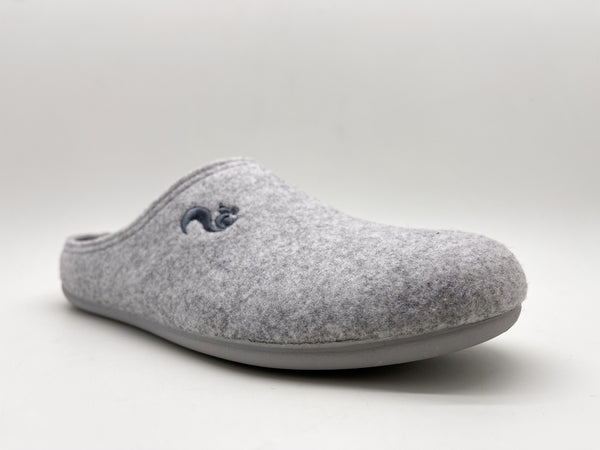 Nat 2 Thies Thies 1856 ® Recycled PET Slipper Vegan Stone Grey