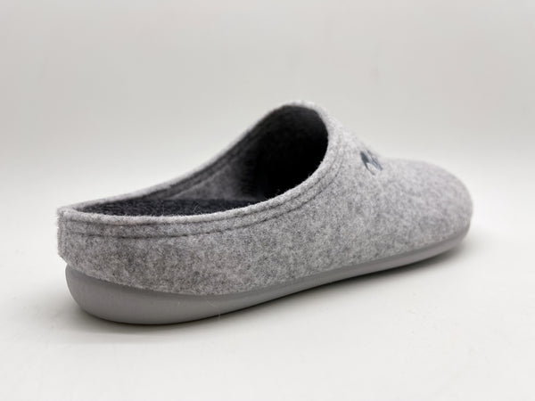 Nat 2 Thies Thies 1856 ® Recycled PET Slipper Vegan Stone Grey