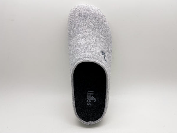 Nat 2 Thies Thies 1856 ® Recycled PET Slipper Vegan Stone Grey