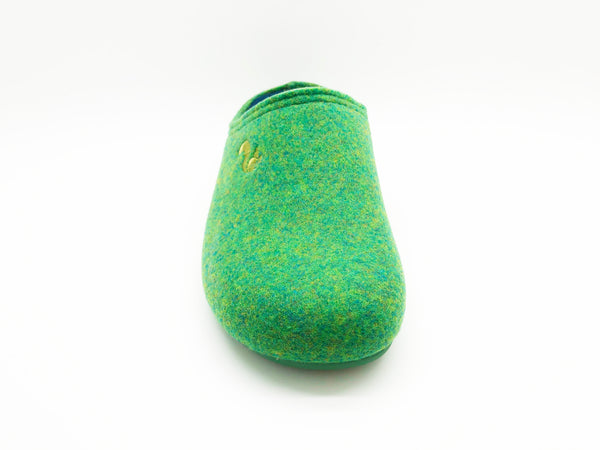 Nat 2 Thies Thies 1856 ® Recycled PET Slipper Vegan Verde Green